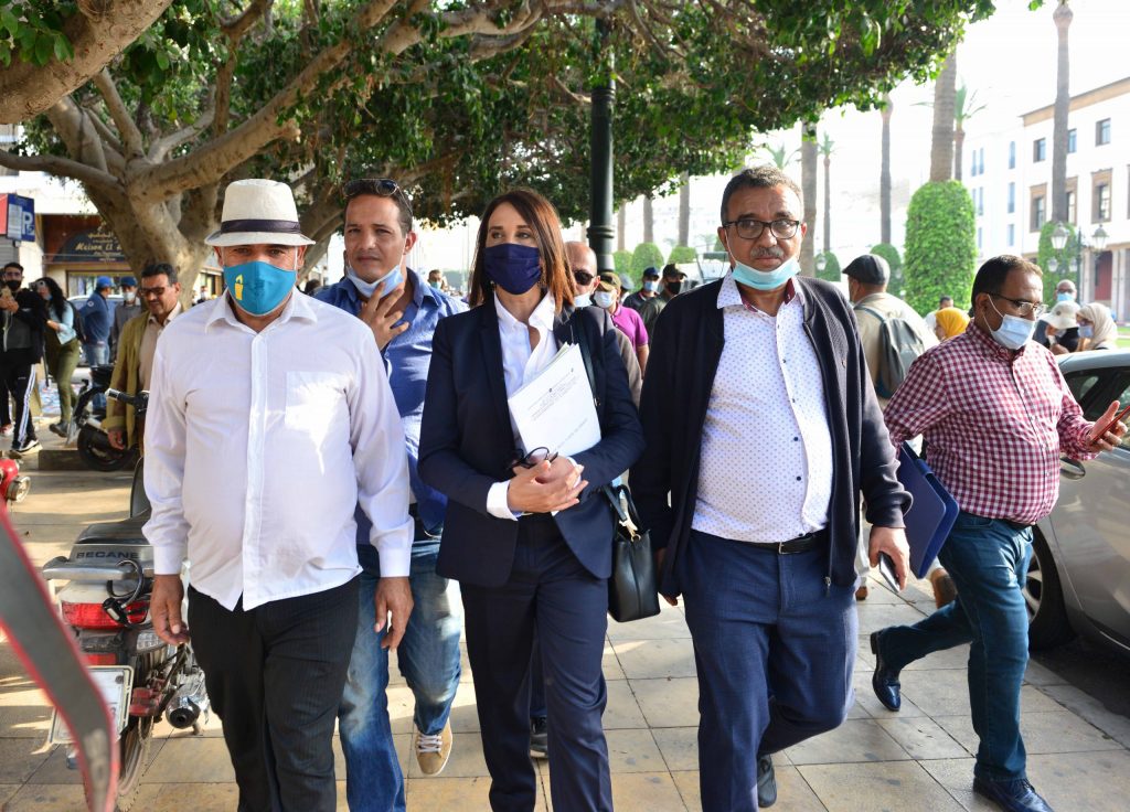 Nabila Mounib Interdiction La Marche No Pass Sanitaire 01