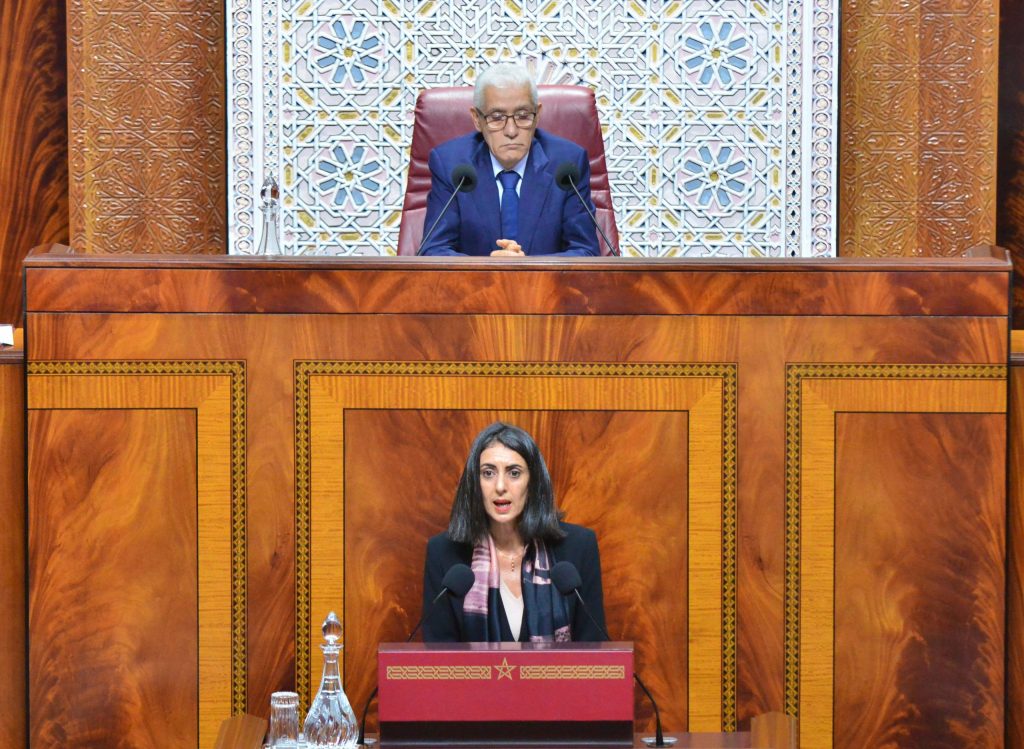 Nadia Fettah Alaoui Vote Loi De Finance Parlement 1