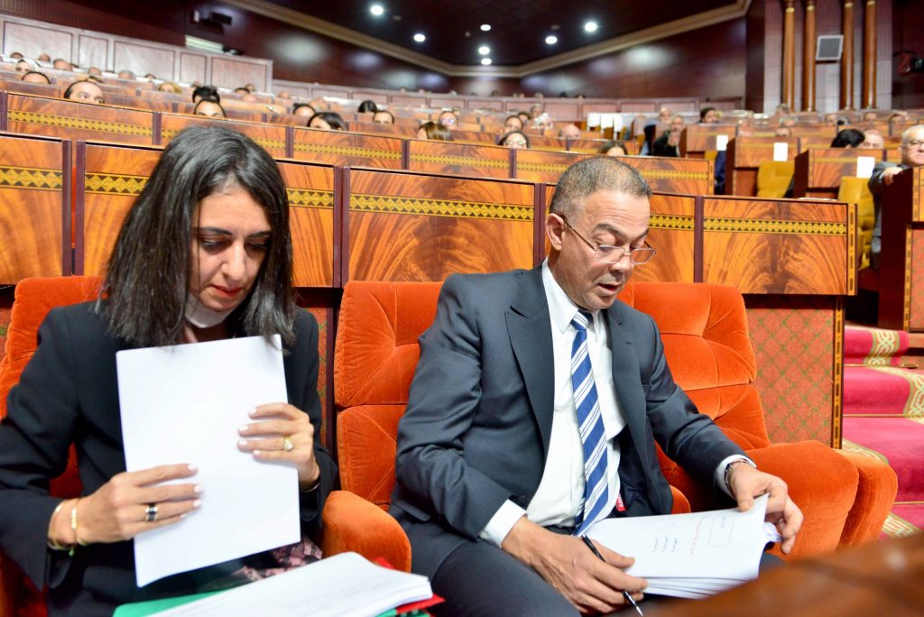 Nadia Fettah Alaoui Et Lakjaa Vote Loi De Finance Parlement 3