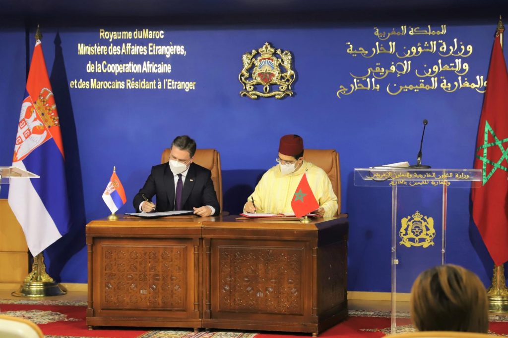 وزيرة خارجية صربيا وبوريطة