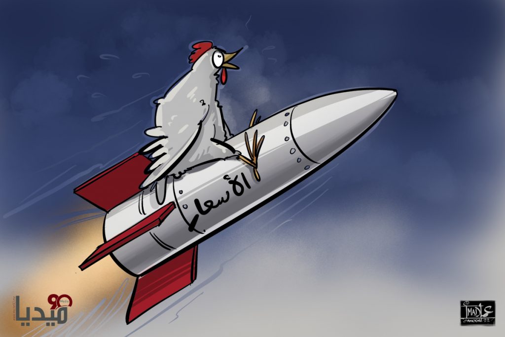 prix poulet en fusée