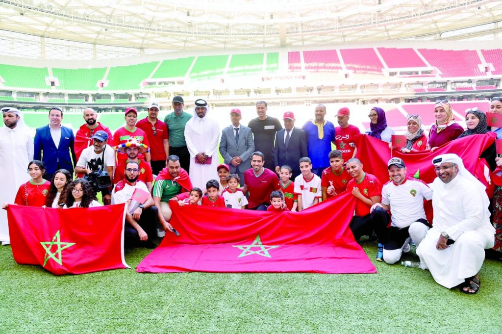 قادة مشجعي المنتخب المغربي