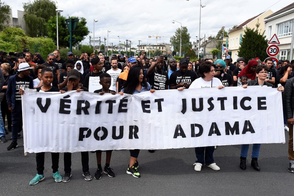 FRANCE-POLICE-INVESTIGATION-UNREST-ANNIVERSARY-TRAORE