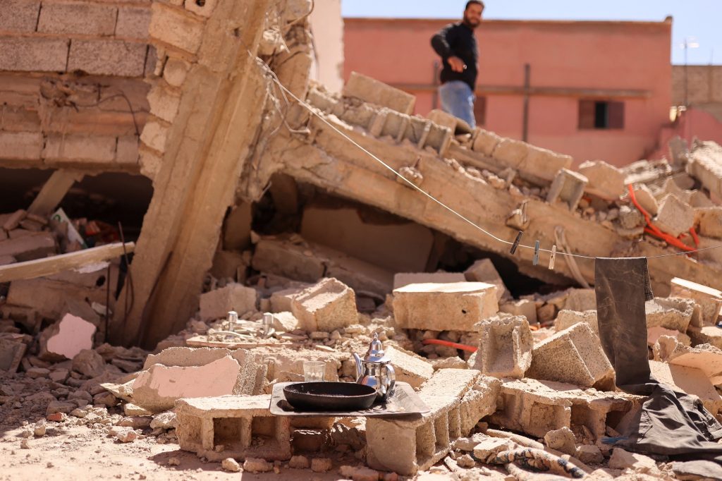 Aftermath of a deadly earthquake in Morocco